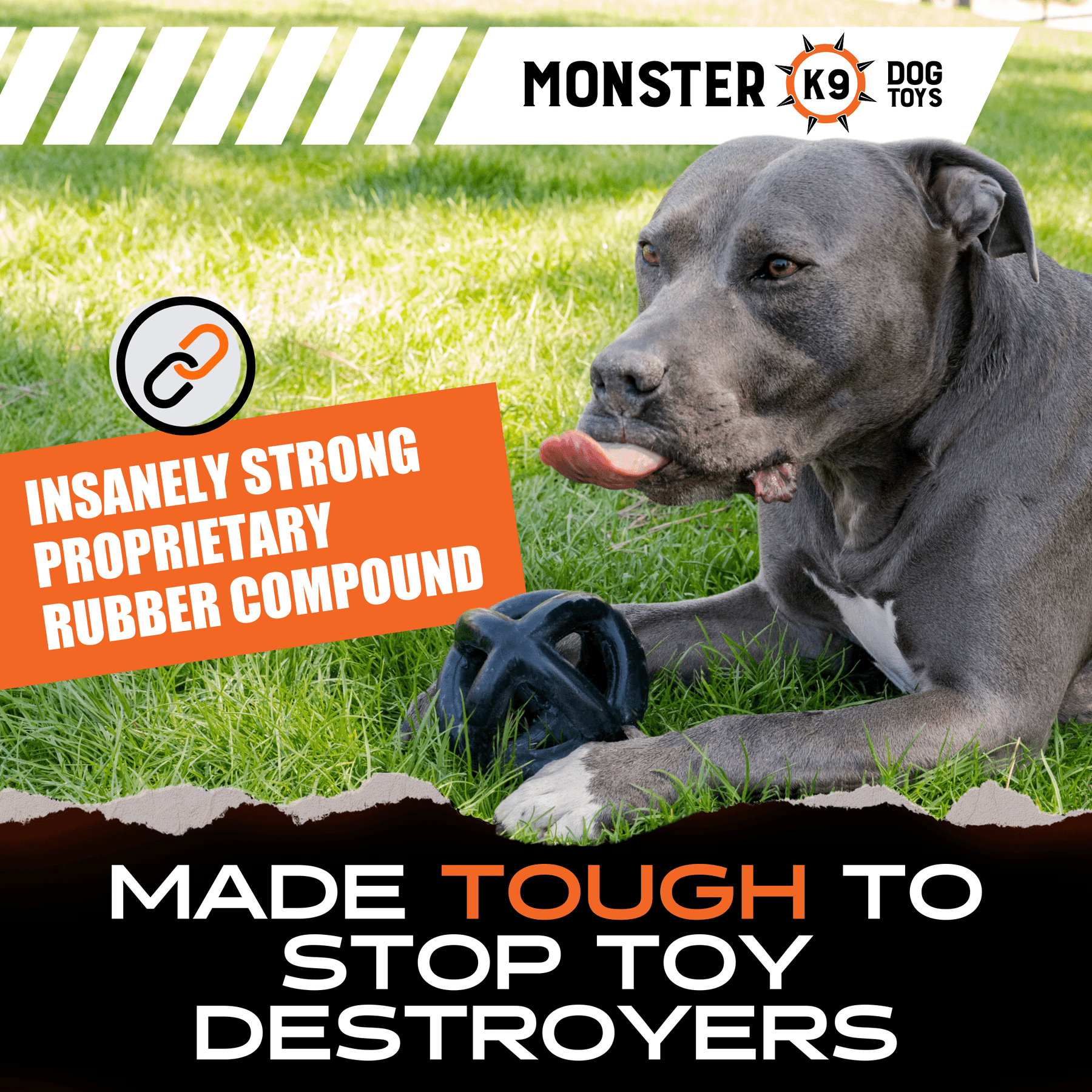 Indestructible ball for pitbulls hotsell